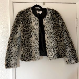 BB Dakota Leopard Jacket Size XS
